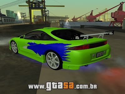 Mitsubishi Eclipse GSX 1996 - Velozes & Furiosos para GTA San Andreas